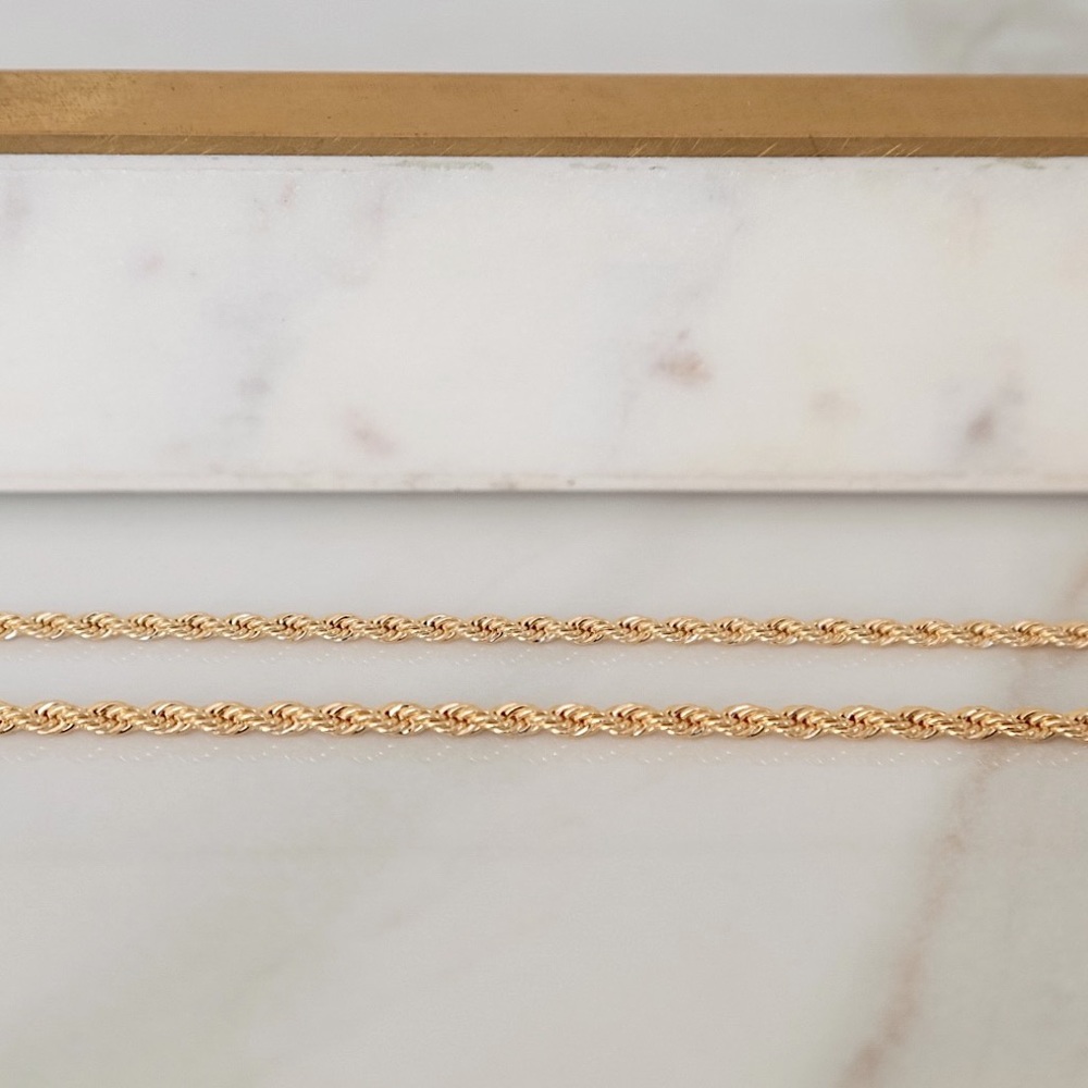 Hamptons Rope Chain | 18k Gold Filled - Picture 8 of 8